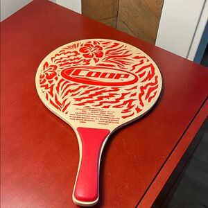 ❤️ 6 for 20 ❤️COOP Hydro Red and Beige pickleball paddle